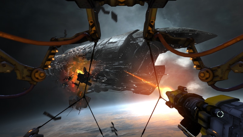 combat, online, warship, valkyrie, eve, battleship, reality, futuristic, shooter, virtual, 2K, fighting, action, technics, space, mmo, sci-fi, spaceship