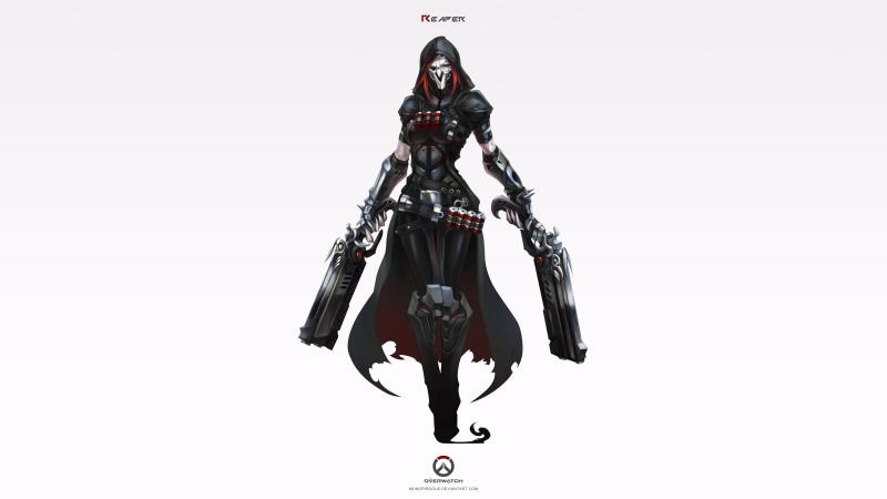 studio shot, close-up, no people, woman, the Human Body, science, 5K, male likeness, copy space, still life, full length, futuristic, Reaper (Overwatch)