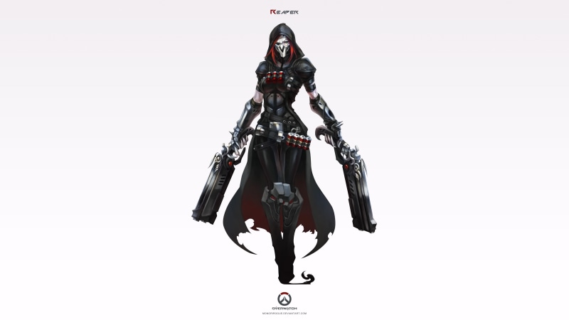 5K, Reaper (Overwatch), Overwatch, genderswap
