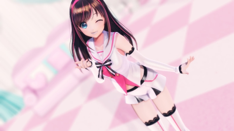 Kizuna Ai, 3d, Anime Girls, 1080P