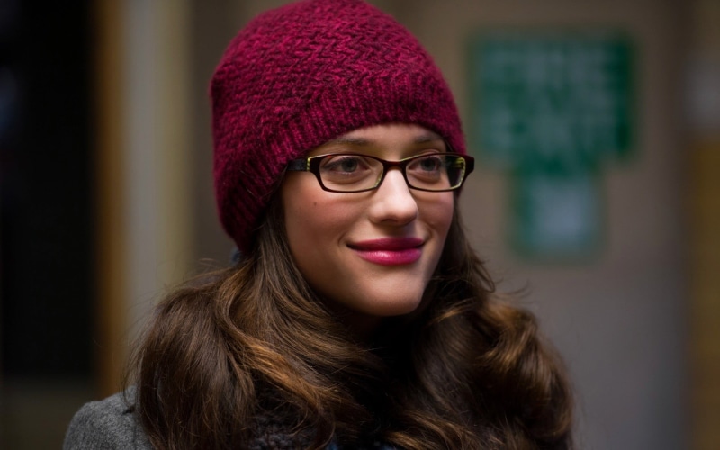 hair, 1080P, winter, brunette, happiness, women, fashion, actress, hairstyle, smiling, hat, women with glasses, headshot, portrait, young women, warm clothing