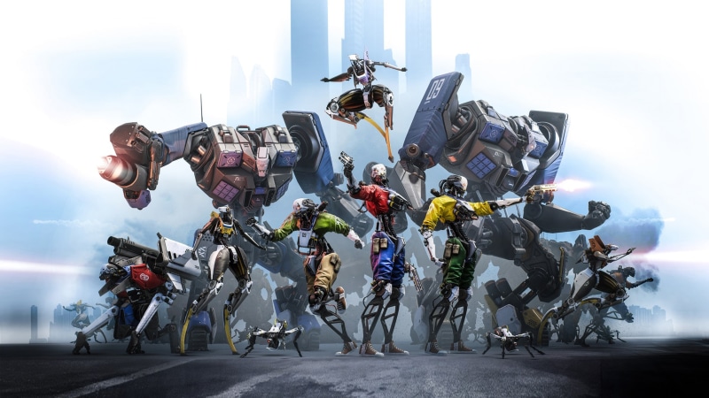 Game, outdoors, sky, motion, low angle view, full length, day, sport, cloud - sky, Robo, excitement, technology, digital composite, group of people, people