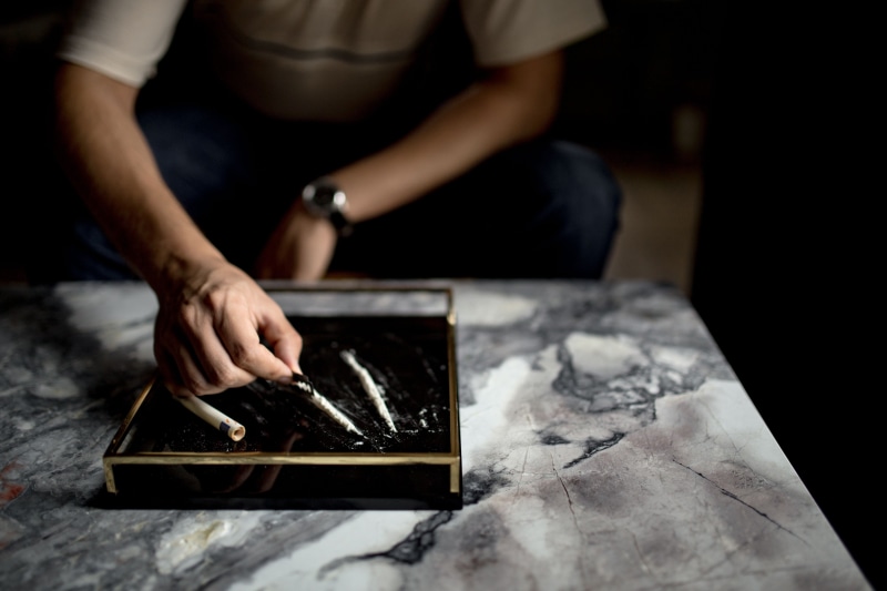 adult, escobar, art and craft, drug, creativity, indoors, activity, hand, heroin, one person, powder, junkie, pablo escobar, human hand, selective focus