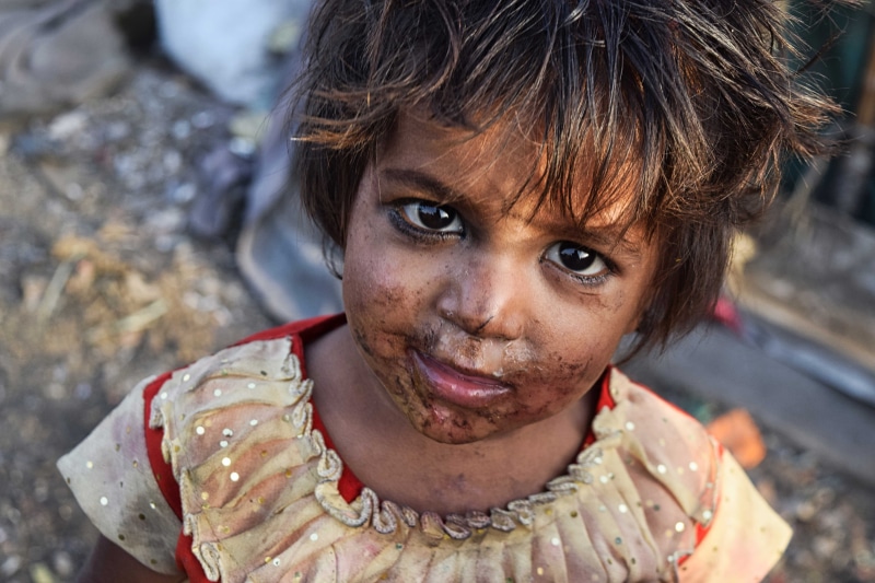 happy, outdoors, smiling, close, headshot, close-up, social issues, photo, face, lifestyle, girls, innocence, males, brown shirt, brown, poverty, poor
