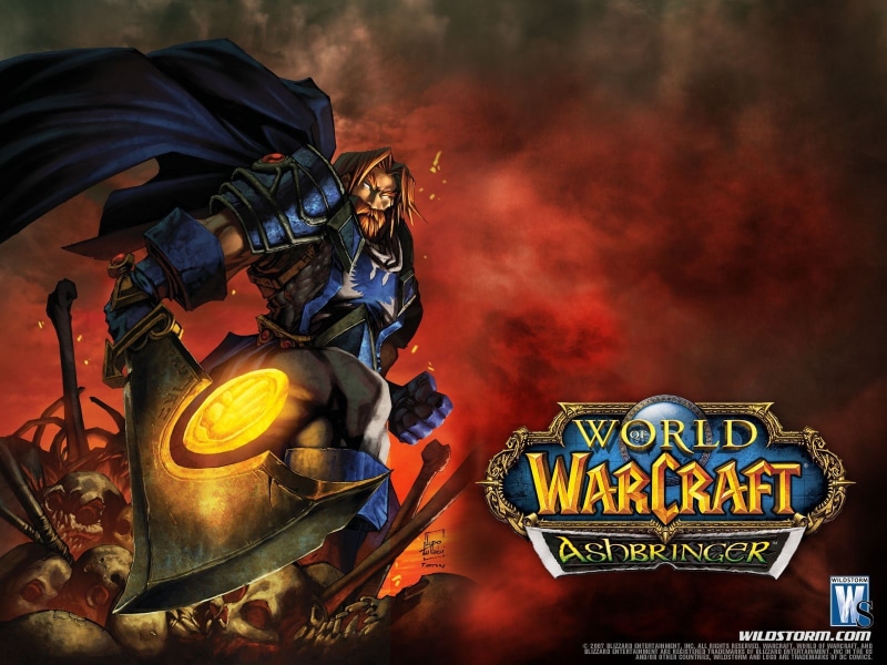 World of Warcraft, sign, low angle view, lighting equipment, world, arts culture and entertainment, poster, burning, multi colored, night, flame, warcraft