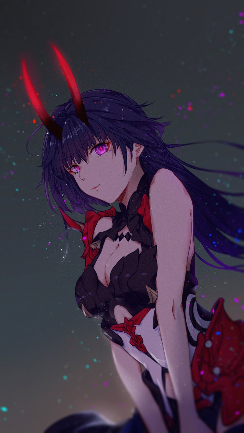 Honkai Impact 3rd, Raiden Mei, horns, JinYun Rex, anime girls, 1080P, anime