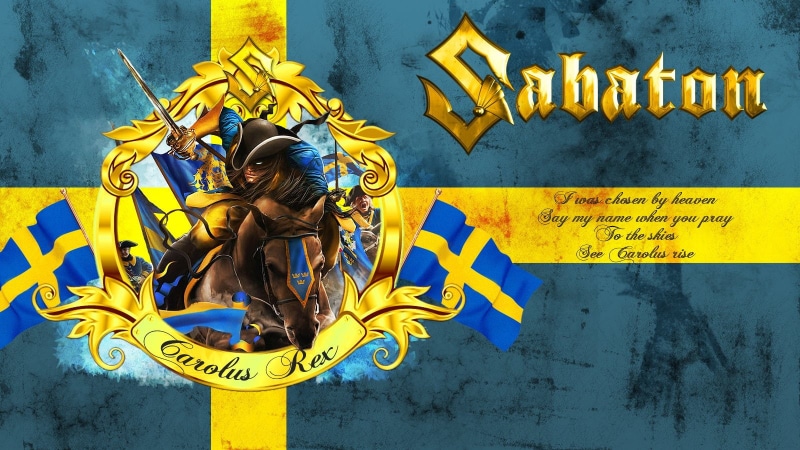 sabaton, 720P, rex, carolus, cover