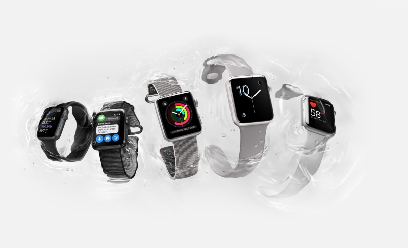 display, group, communication, iWatch, high angle view, studio shot, indoors, 2K, car, sport, Apple, white background, close-up, still life, silver, technology