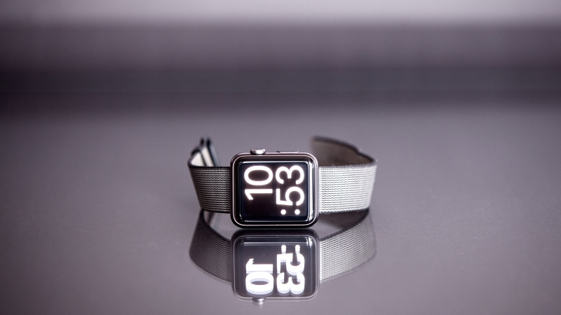 Iwatch, watch, advertisements, grey, Apple Watch, metal, 4K