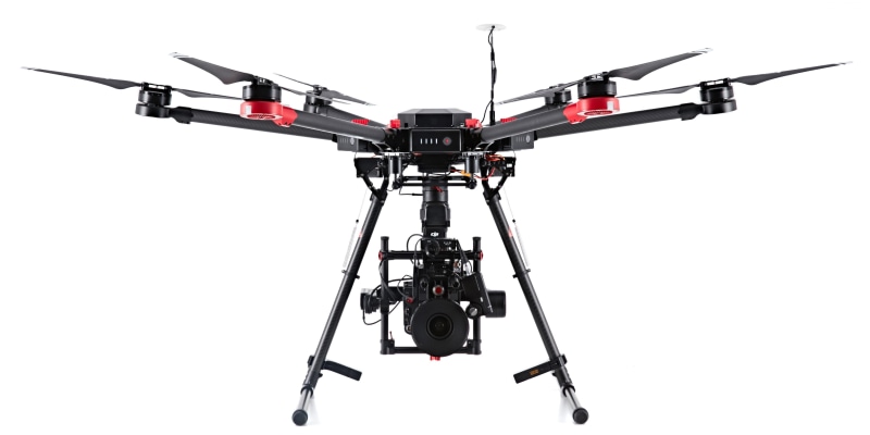 DJI Matrice 600 Flying Platform, test, quadcopter, drone, 4K, review, Phantom