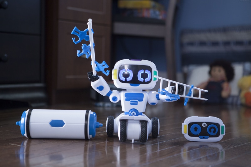 robotic toy, WowWee Tipster, test, 5K, robotic industry for kids, robot for kids, review