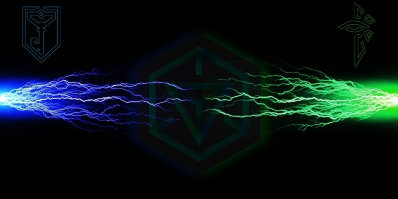futuristic, 1080P, no people, design, glowing, digital art, Ingress, electricity, three dimensional, blue, abstract, dark, light - natural phenomenon