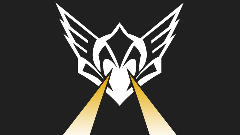 Rainbow Six: Siege, symbol, night, communication, black background, flag, indoors, illuminated, star shape, white color, striped, no people, close-up, sign