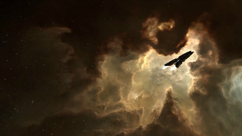 spaceship, space, EVE Online, Amarr, 1080P