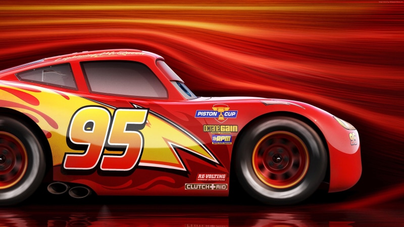 poster, 4k, Lightning McQueen, Cars 3, 4K