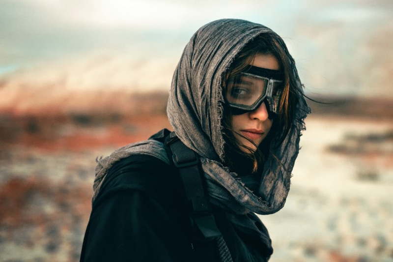 1080P, women, apocalyptic, model, goggles