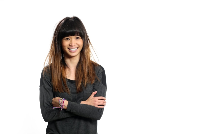 indoors, one Woman Only, adult, cute, happiness, woman, smiling, iso, cut Out, sleeved, infinite white, happy, arms Crossed, business Person, hair, neck