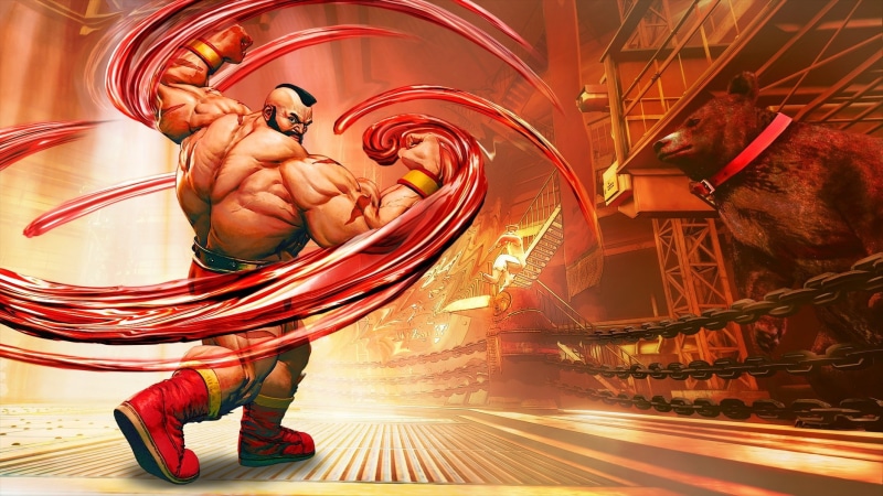 shirtless, PlayStation 4, Street Fighter V, Zangief(street fighter), 720P