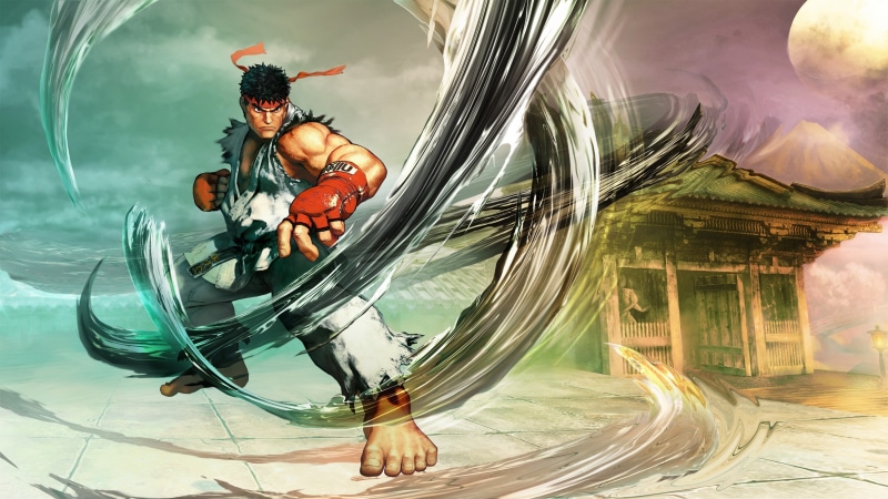 PlayStation 4, Street Fighter V, Ryu (Street Fighter), 2K