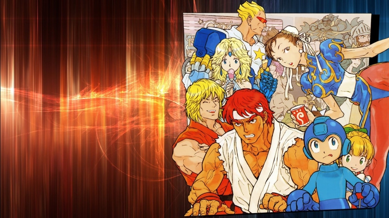 Mega Man, 1080P, Capcom, Captain Commando, Chun-Li, Street Fighter, Fighting Games, Ghosts n Goblins