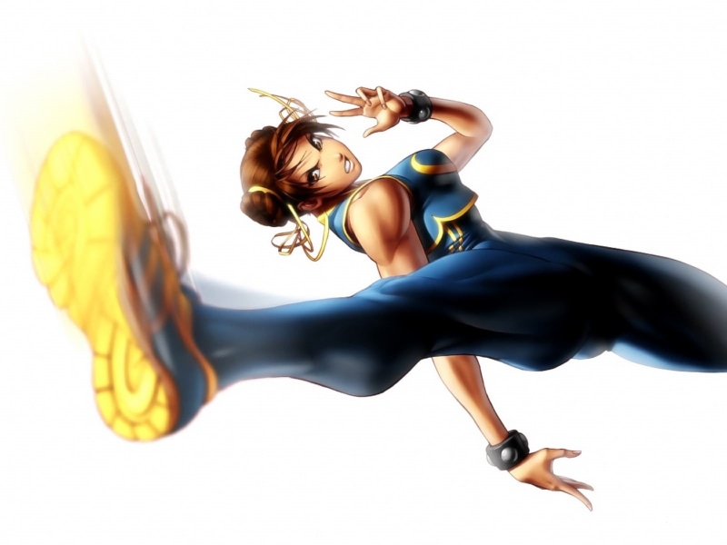 fighter, Video Games, chun-li, street, chunli, 720P, anime, street fighter, hd, games, art, background, simple background, video, simple