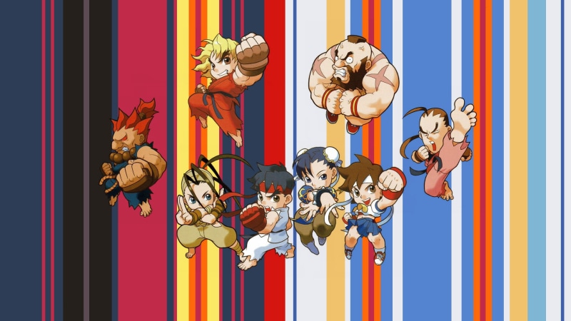 Ryu (Street Fighter), Ibuki (Street Fighter), Ken (Street Fighter), picture-in-picture, chun li, Street Fighter, Zangief(street fighter), Akuma, 1080P