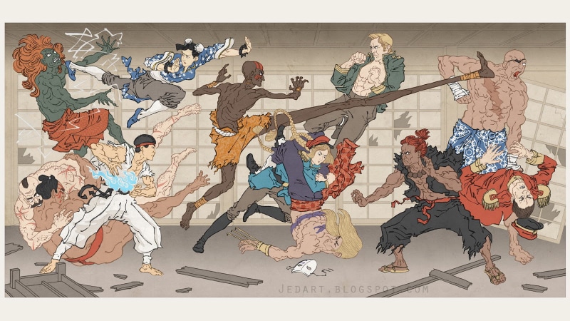 fighter, hd, guile, capcom, ryu, 720P, video games, akuma, blanca, street