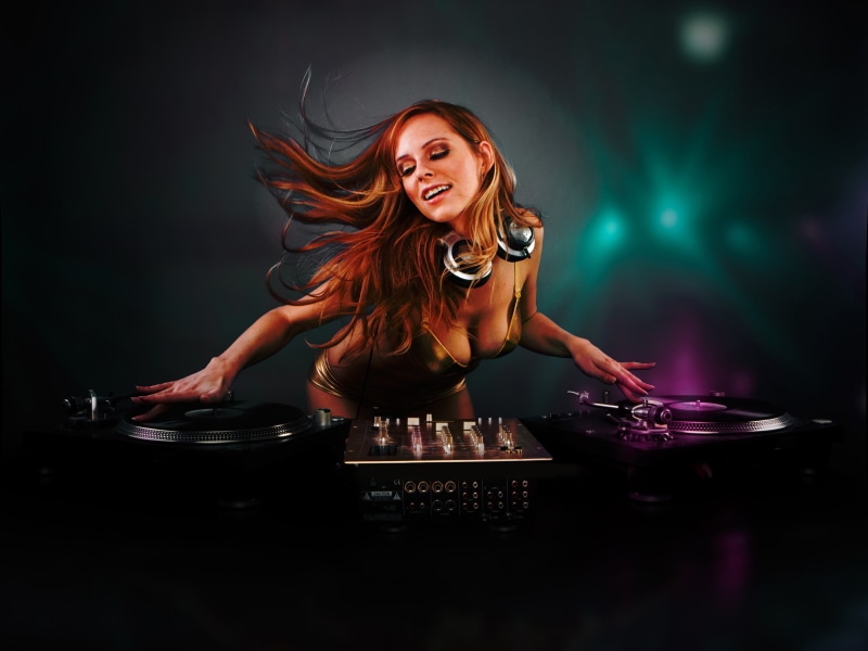 girl, 2K, music, dj