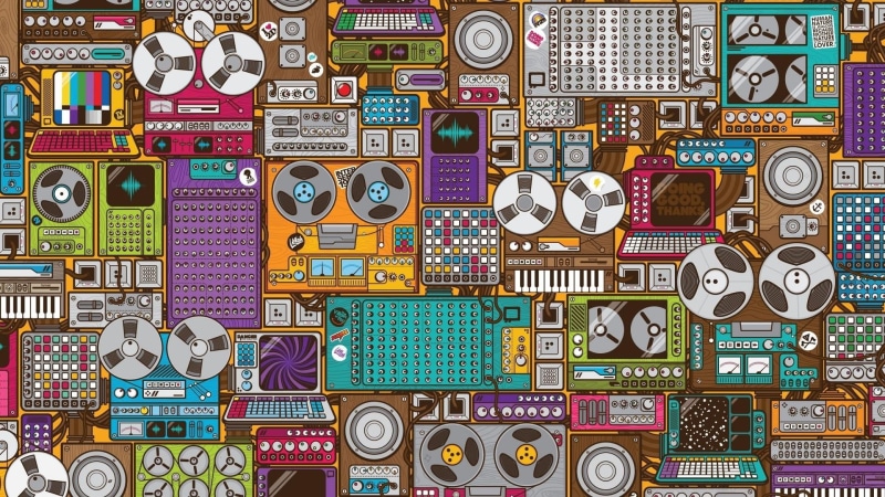 variation, art, computer network, techno, circuit board, no people, connection, communication, choice, music, geometric shape, studio shot, 1080P, pattern