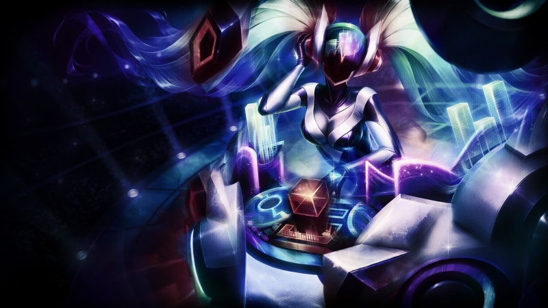 arts culture and entertainment, pattern, human representation, lighting equipment, nightlife, metal, 1080P, close-up, DJ Sona, reflection, representation