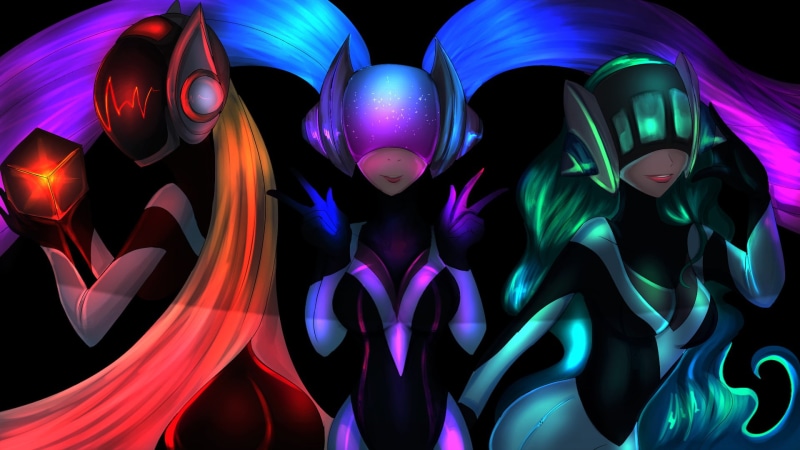 DJ, Sona (League Of Legends), Woman, Girl, 1080P, League Of Legends, Video Game, Colorful