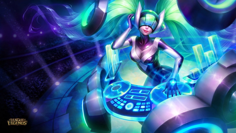 DJ Sona, music, 1080P, League of Legends