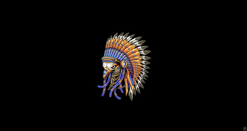 Indian Eagle, 2K, Eagle, Illustration, Background, Bird, Minimalism, Animal, Angga Tantama, Art, Vector, Feather