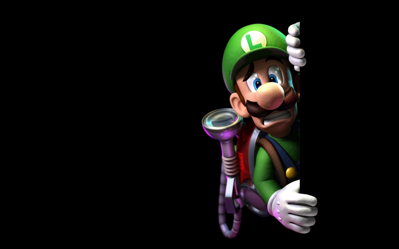 Nintendo, video games, art and craft, technology, toy, no people, Luigis Mansion: Dark Moon, doll, representation, human representation, copy space, cut out