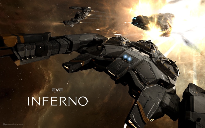 spaceship, transportation, close-up, text, Caldari, armed forces, gun, technology, army, day, weapon, nature, EVE Online, outdoors, 1080P, communication