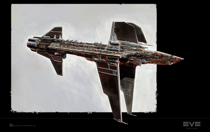 Minmatar, spaceship, EVE Online, artwork, 720P