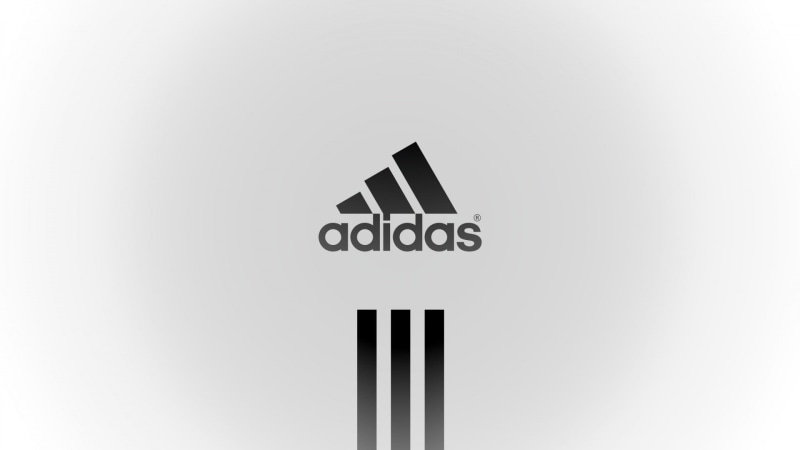 brand, 1080P, sports, Adidas, logo, white background, minimalism