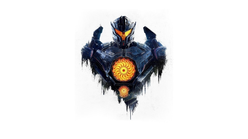 Gipsy Danger, Pacific Rim : Uprising, artwork, jaeger, 4K, minimalism