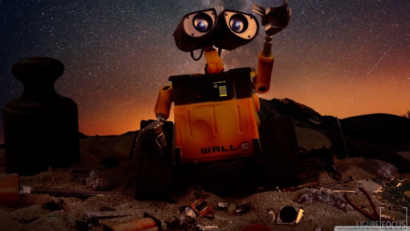 no people, outdoors, black, old, communication, desert, scenics - nature, landscape, ruined, wall, WALL-E, rock - object, e, land, nature, text, robot