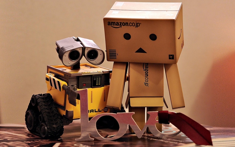 couple, boxes, danboard, robots, love, 1080P, wall, resentment, e, wall-e