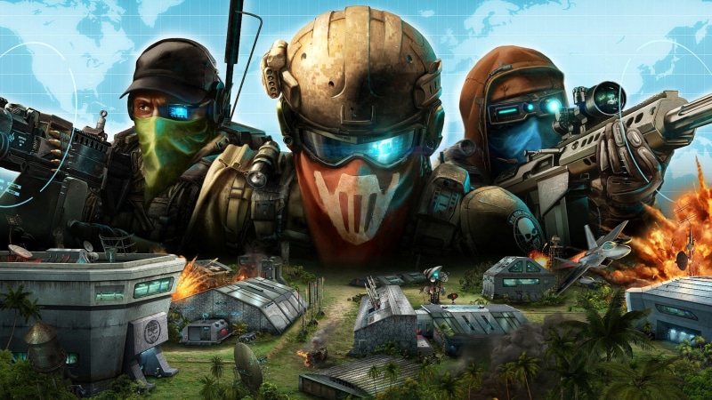 choice, container, variation, technology, large group of objects, day, burning, no people, outdoors, nature, 2K, high angle view, flame, metal, Tom Clancys Ghost Recon