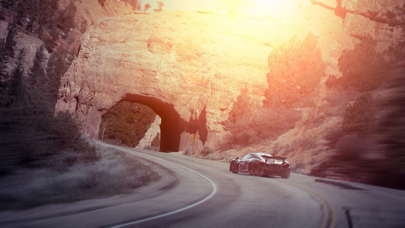 coupe, mode of transportation, McLaren P1, 1080P, vehicle, nature, motor vehicle, street, black, the way forward, transportation, car, on the move, direction