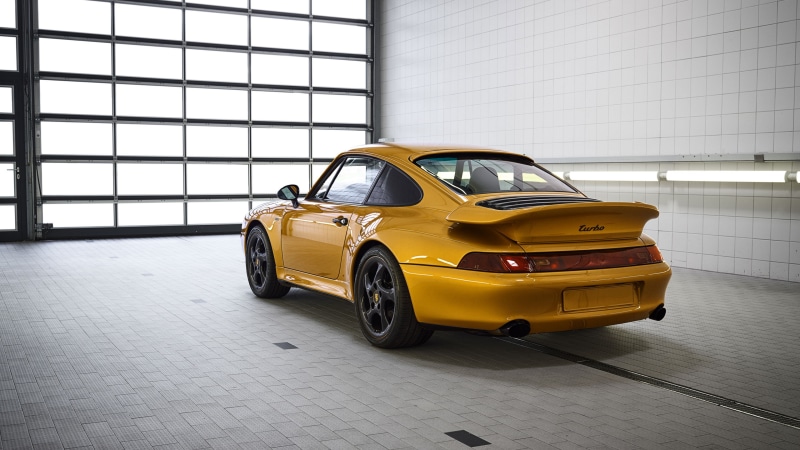 Porsche 993 Turbo S Project Gold, 2018 Cars, limited edition, 4K, 4K