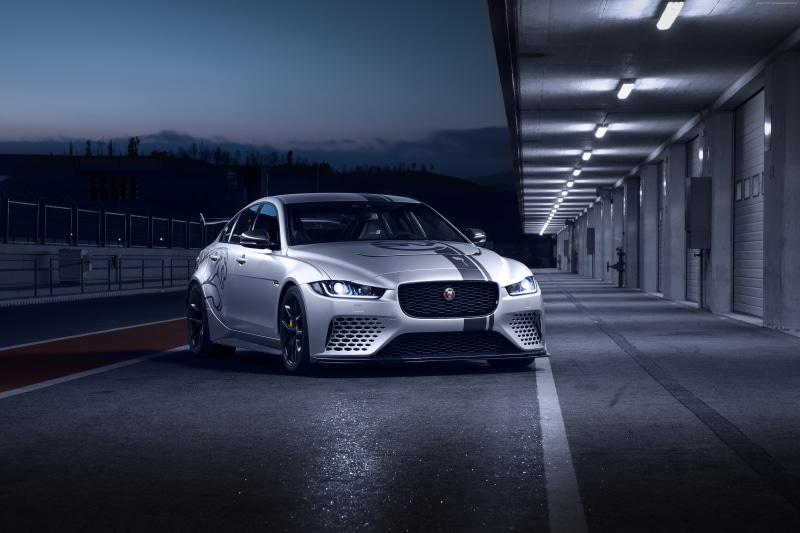 2018 Cars, 4K, 4K, Jaguar XE SV Project 8