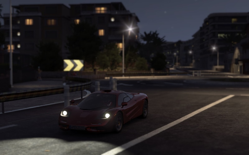 night, Project cars, car, racing, McLaren F1, 720P, McLaren, Mediterranean