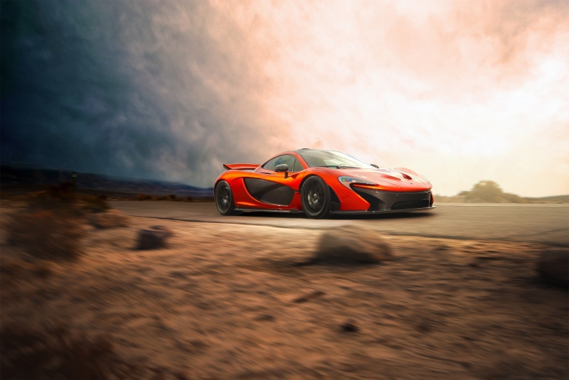 Beauty, Orange, Front, McLaren, P1, p, 1080P, Car, Speed, Supercar
