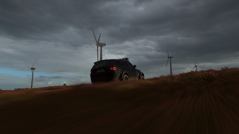 screen shot, 4K, black cars, Forza, car, vehicle, Forza Horizon 4, video games