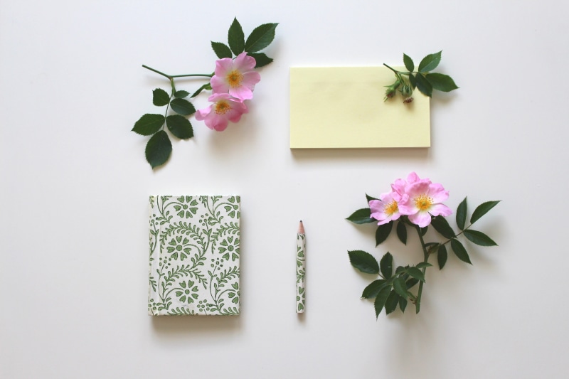 table, pink color, enter, paper, purple, 5K, indoors, leaf, booklet, note, book, notepad, bunch of flowers, petaled, embassy, leave, near, notizbiuch