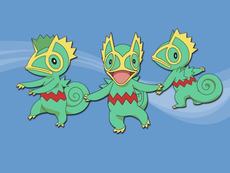 Kecleon, Normal, 480P, Green, art, anime, hd, pokemon
