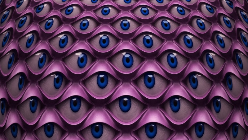 variation, macro, eyes, close-up, many, blue, full frame, multi Colored, 1080P, in a row, shape, high angle view, arrangement, order, technology, wallapepr